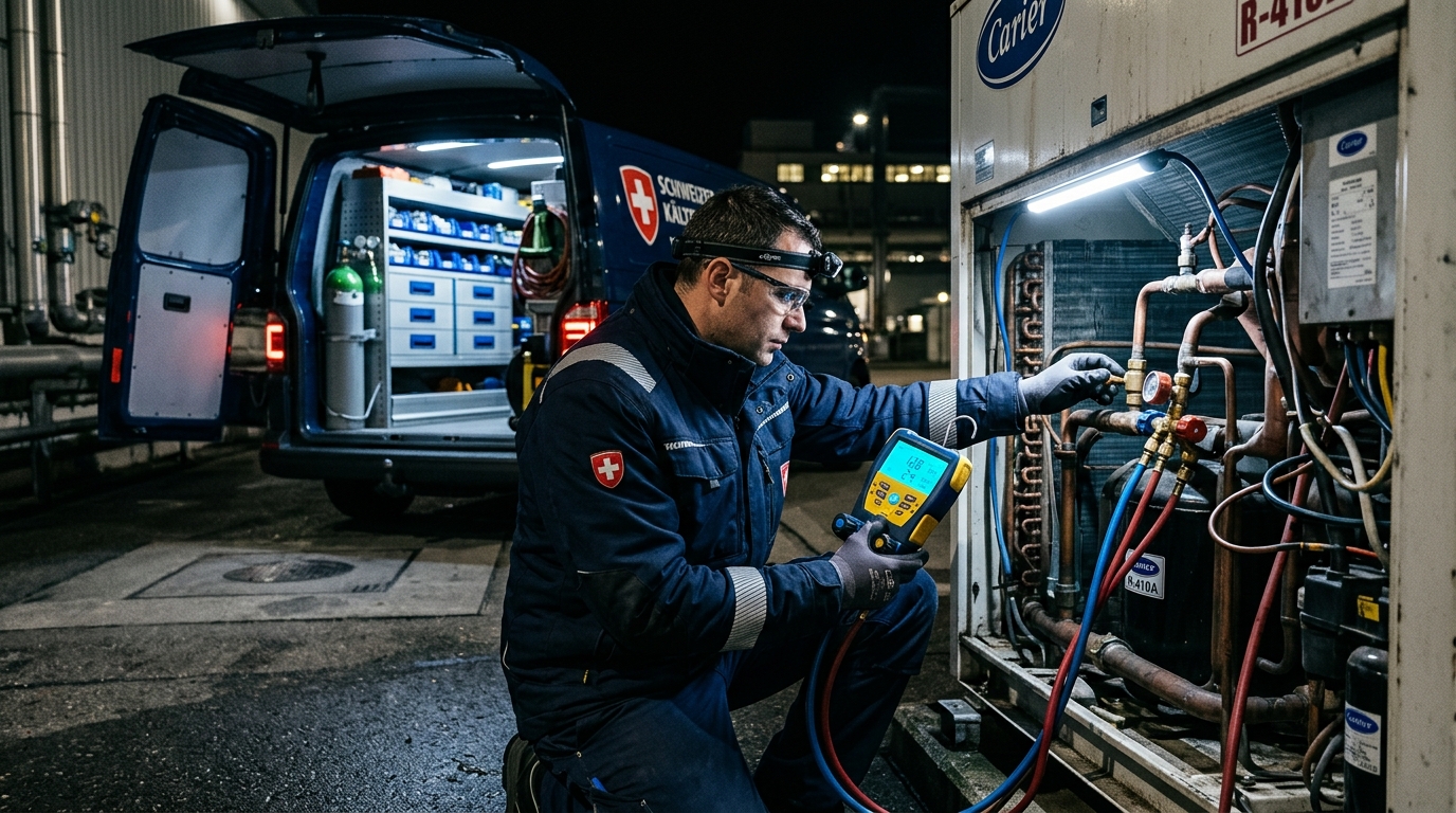 Dépannage Frigorifique d'Urgence 24/7 en Suisse Romande